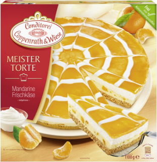 Dort mandarinkový 1100g