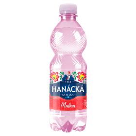 Hanácká Kyselka Malina jemně perlivá 12 x 0,5l