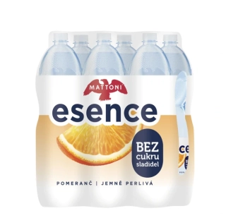 Mattoni Essence pomeranč 6 x 1,5l 