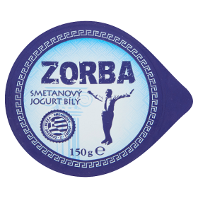 Smetanový jogurt bílý Zorba 140g