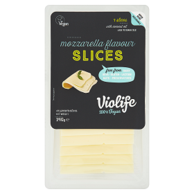 Veganský sýr Violife Plátky s příchutí mozzarella 130g
