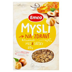 Emco Mysli na Zdraví Křupavé med a oříšky 750g
