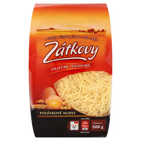 Polévkové nudle Zátkovy Vaječné Těstoviny  - 500g