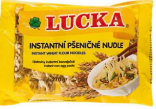 Instantní bezvajecne nudle Lucka 270g