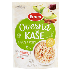 Emco Ovesná kaše jab.skořice 5x55g