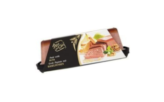 Paštika bruselská se švestkami a slaninou  200g