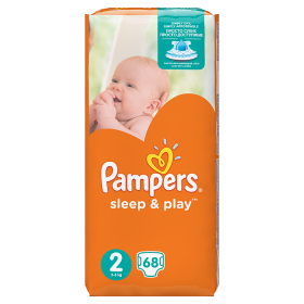 Pampers Sleep&Play Pleny 2 Mini 68 ks