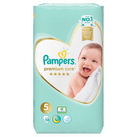Pampers Premium Care 5, Pleny 49ks