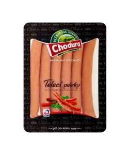 Telecí párky v přírodním střívku Chodura 450g