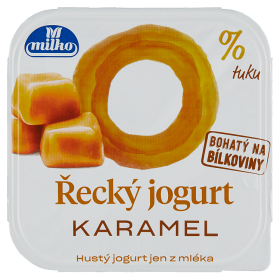 Řecký jogurt 0% Milko karamel 140g