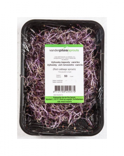 Výhonky zelí červené 50g