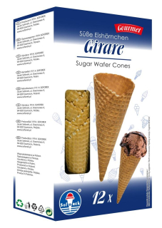 Zmrzlinové kornoutky 12 ks