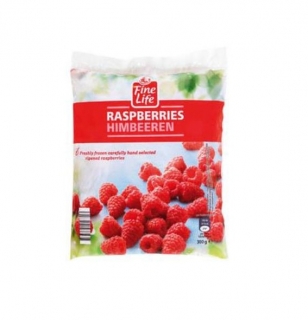 Maliny mražené Fine Life 300g