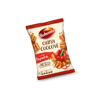 Čočkové chipsy příchutí paprika 65 g