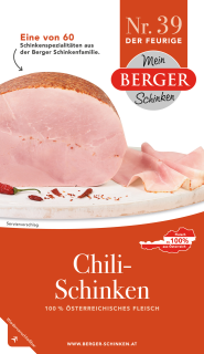 Šunka chilli plátky Berger 100g