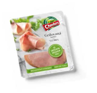 Šunka grilovaná 96 % snížený podíl soli 100g