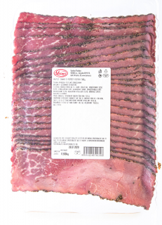 Šunka hovězí s pepřem 80% 500g