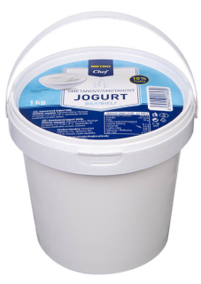 Jogurt bílý smetanový Metro Chef 10% 1kg
