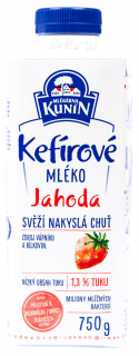 Kefírové mléko jahoda 3 x 300g 