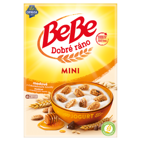 BeBe Dobré ráno mini med s čokoládou 300g