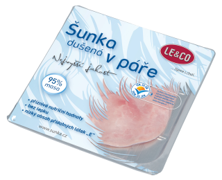 Šunka dušená v páře Le&Co 95% 100g