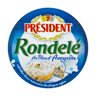 Rondelé President nezrající sýr s modrou plísní 100g