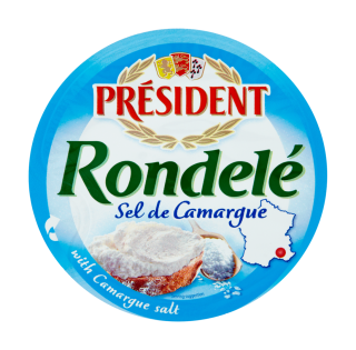 Rondelé President přírodní sýr se solí 100g