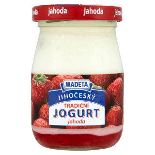 Jogurt ve skle Jahoda 200g