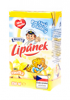 Lipánek mléko vanilkové 250 ml