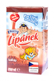 Lipánek mléko kakao 250 ml