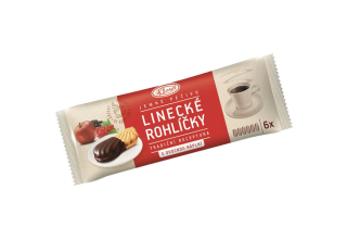 Rohlíčky linecké s ovocnou náplní Klasa 210g