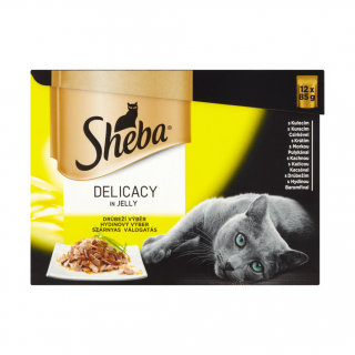 Sheba Drůbeží v želé 12 x 85g