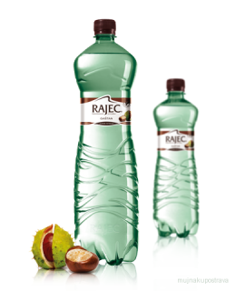 Rajec Pramenitá voda Kaštan jemně sycená 6x1,5l