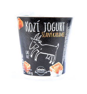 Jogurt slaný karamel kozí 150 g