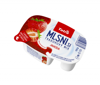 Mlsni si tvarohový mix Jahoda 133g