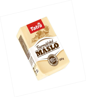 Máslo Farmářské Tatara 84% 200g