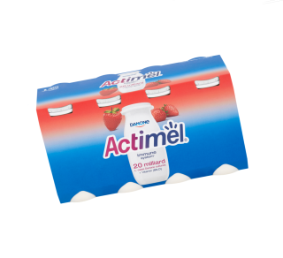 Actimel Original jahodový 8 x 100ml
