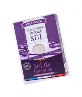 Mořská sůl Druid Bretaňská nerafinovaná 500g