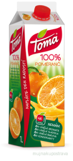 Toma Pomeranč 100% 1L
