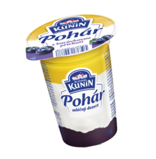 Pohár borůvkový Kunín 150g