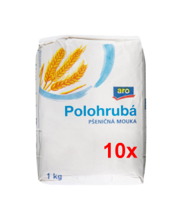 Mouka polohrubá 10 x 1 Kg