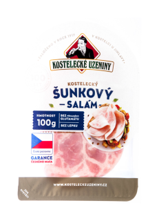 Šunkový salám Kostelecký 100g