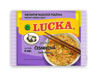 Instantní nudlová polévka Bibis  nudlová česneková 60g