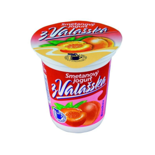 Jogurt smetanový broskev z Valašska 150g
