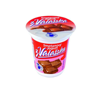 Jogurt smetanový čokoláda z Valašska 8% 150g