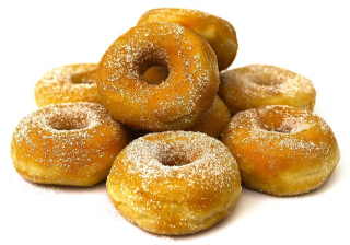 Donut sypaný cukrem a skořicí  47g