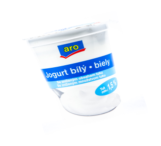 Jogurt bílý Aro 1,5% 400g