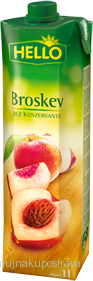 Hello Broskev 1L 