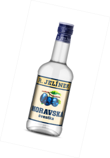 Moravská švestka R.Jelínek 35% - 0,5 l