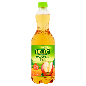 Hello ovocný sirup jablko 37% - 0,7 L